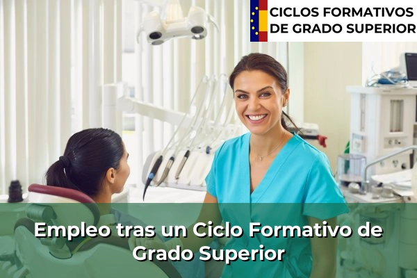 Empleo y salidas profesionales en Ciclos Formativos de Grado Superior