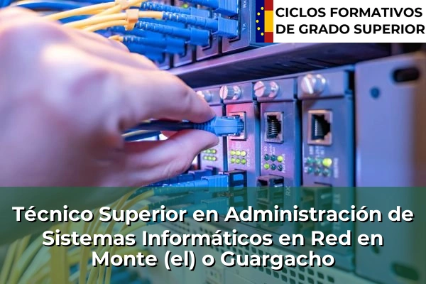 Técnico Superior en Administración de Sistemas Informáticos en Red en Monte (el) o Guargacho
