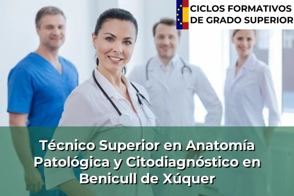 Técnico Superior en Anatomía Patológica y Citodiagnóstico en Benicull de Xúquer