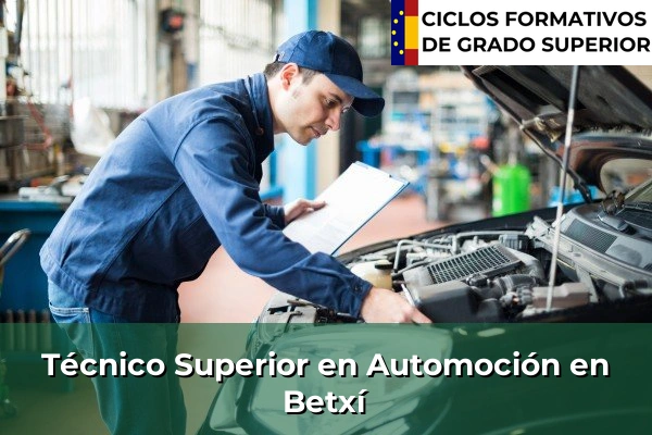 Técnico Superior en Automoción en Comunidad Valenciana 76 Técnico Superior en Automoción en Betxí