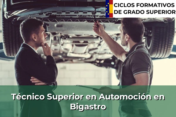 Técnico Superior en Automoción en Comunidad Valenciana 78 Técnico Superior en Automoción en Bigastro