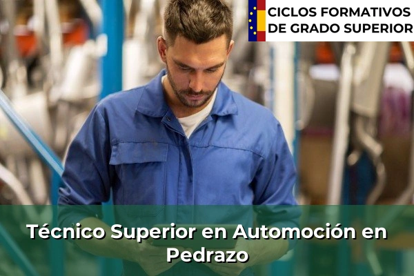 Técnico Superior en Automoción en Pedrazo