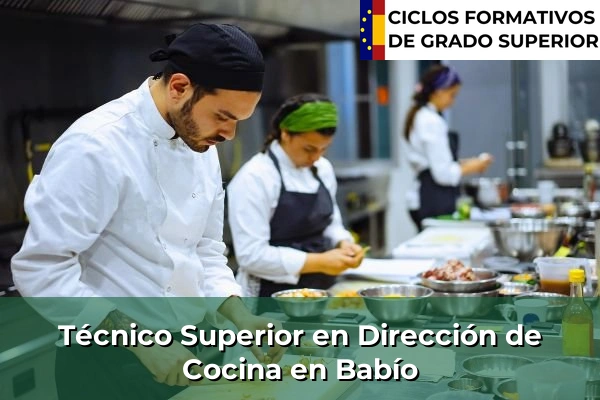 Técnico Superior en Dirección de Cocina en Babío