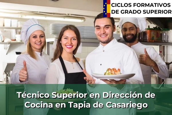 Técnico Superior en Dirección de Cocina en Tapia de Casariego