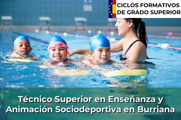 Técnico Superior en Técnico superior en enseñanza y animación sociodeportiva en Comunidad Valenciana 85 Técnico Superior en Técnico superior en enseñanza y animación sociodeportiva en Burriana