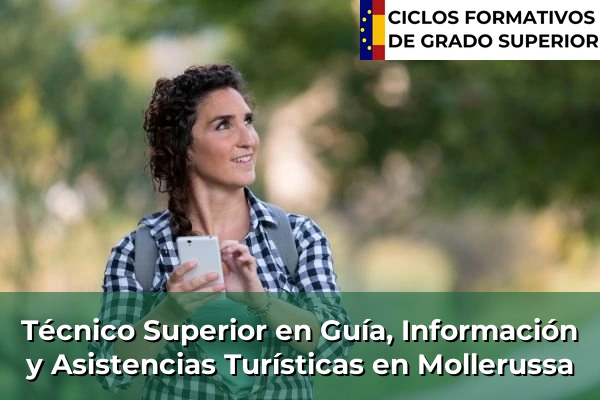 Técnico Superior en Guía, Información y Asistencias Turísticas en Cataluña 110 Técnico Superior en Guía, Información y Asistencias Turísticas en Mollerussa