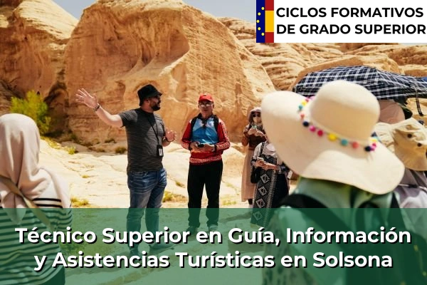 Técnico Superior en Guía, Información y Asistencias Turísticas en Cataluña 191 Técnico Superior en Guía, Información y Asistencias Turísticas en Solsona