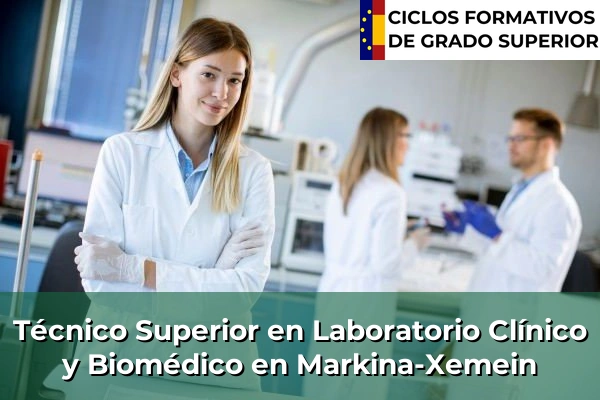Técnico Superior en Laboratorio Clínico y Biomédico en Markina-Xemein