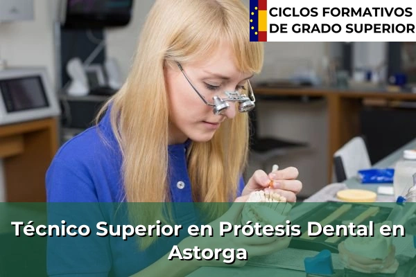 Técnico Superior en Prótesis Dental en Astorga