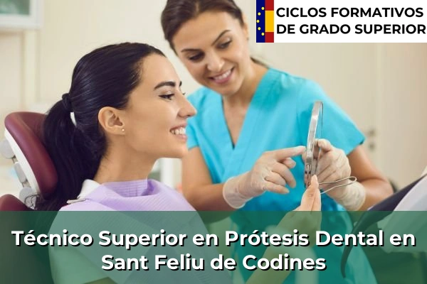 Técnico Superior en Prótesis Dental en Cataluña 160 Técnico Superior en Prótesis Dental en Sant Feliu de Codines