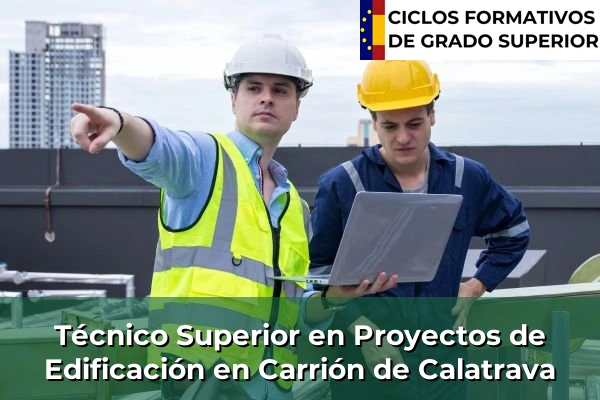 Técnico Superior en Proyectos de Edificación en Carrión de Calatrava