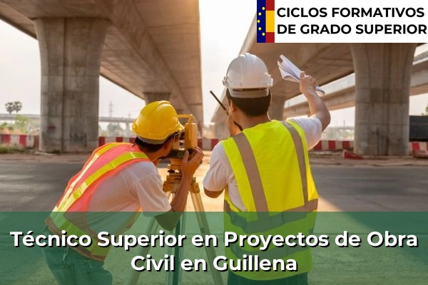 Técnico Superior en Proyectos de Obra Civil en Andalucía 158 Técnico Superior en Proyectos de Obra Civil en Guillena