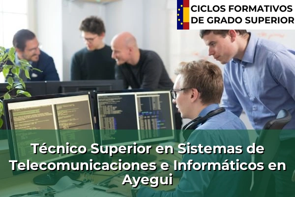 Técnico Superior en Sistemas de Telecomunicaciones e Informáticos en Navarra 7 Técnico Superior en Sistemas de Telecomunicaciones e Informáticos en Ayegui