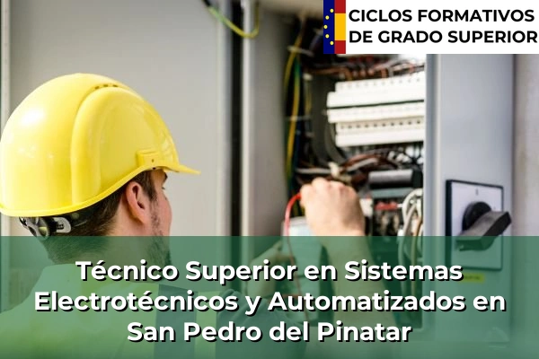 Técnico Superior en Sistemas Electrotécnicos y Automatizados en San Pedro del Pinatar